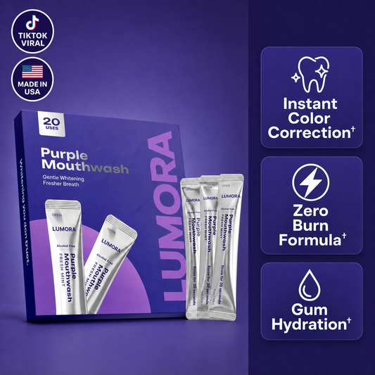 Bain de bouche violet Lumora™